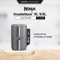 Ninja DoubleStack XL 9.5L Air Fryer / Dual Basket to cook up to 4 Foods at one time - SL400/SL451. 