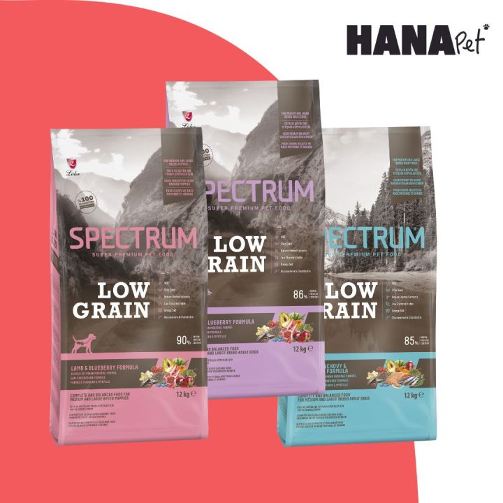 Spectrum Super Premium Dog Dry Food Low Grain Complete and Balanced