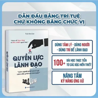 Sách - Combo 2 Cuốn Thu Phục Lòng Người và Quyền Lực Lãnh Đạo