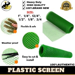 Armstrong Plastic Green Net Screen Fencing Mesh for Garden Fences Porch Garden Stores Garden Tools