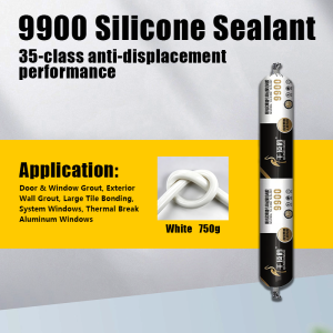 750g 9900 Waterproof Silicone Sealant High Adhesion Quick-Drying Sunroom Curtain Wall Special Glue