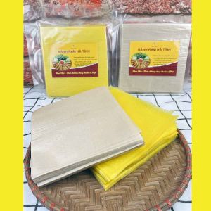 Bánh ram Hà Tĩnh Combo theo tép - Không cần làm ướt - Từ Gạo & Mật Mía - Không chất bảo quản - Túi: 100g - 1kg