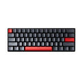 DrunkDeer G60 Magnetic Switch Gaming Keyboard with Rapid Trigger,Adjustable Actuation Distance Keyboard TKL RGB Wired USB Compact 60% Size Compact 61 Keys.. 