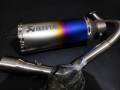 Akrapovic with elbow for Honda Click V1/V2/V3 125/150. 