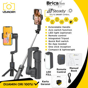 Brica BSteady eQ - B-Steady eQ - Selfie Smart Gimbal - Black