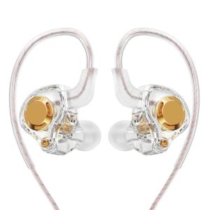 Bass Boosting Earphones 3.5mm Wire Earbuds With Silione Ear Tip For Audiophiles Comfortable In Ear Design Headsets