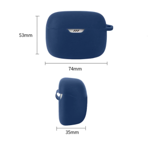 for JBLTune Buds Earphone Protect Cover Housing Bluetoothcompatible Headset Silicone Case Protector Shockproof Shell