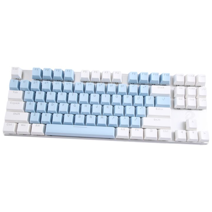 87 Keys Gaming Keyboards Typewriter Keyboard Wired Keyboard Green Axis Gaming Office Keyboard