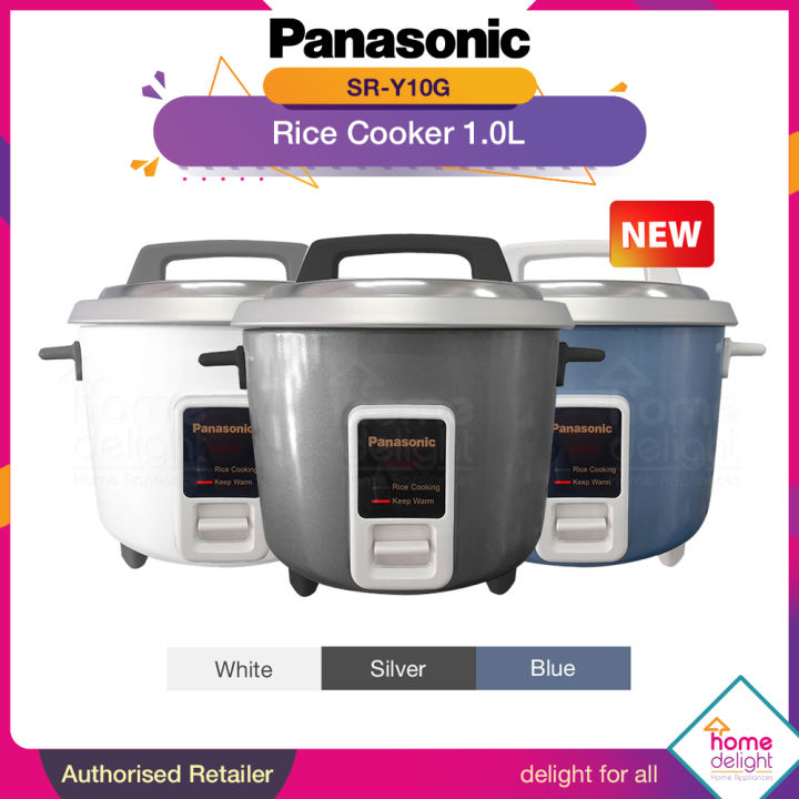 Panasonic Rice Cooker 1L [ SRY10G (New) / SRE10A ] Lazada