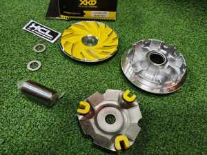 XKD Racing Pully 13.5 Degree Pulley Set for Click  - Perfect for Your Scooters Performance