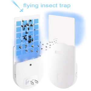 Dynamax Electronic Flying Insect Trap UVA Light Glue Trap Fly Mosquito Killer Sticky Catcher Pest Control