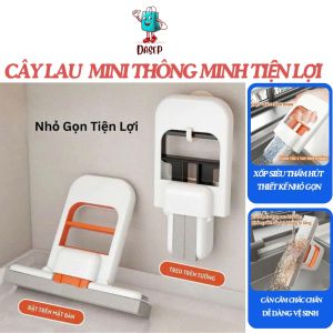 [Thế hệ mới] Mua 10 Tặng 1 Cây Lau Mini Thông Minh Siêu Tiện Lợi DASEP Dụng Cụ Lau Mặt Bếp Mặt Kính Xốp Siêu Thấm Hút