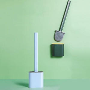 Cọ Vệ Sinh Bồn Cầu Gai Silicon Kèm Hộp Đựng