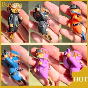 [Buytra] Kawaii nhựa frogman đồ trang trí hồ cá thú vị nổi trang trí mô phỏng Mini thợ lặn bể cá Phụ kiện hồ cá