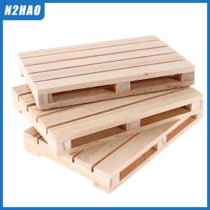N2HAO Mini Wooden Pallet Beverage Coasters for Hot and Cold Drinks Wood Pallet