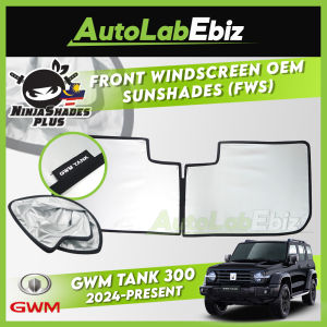 GWM TANK 300 2024 NinjaShades Plus Front Windscreen OEM Sunshades (FWS)