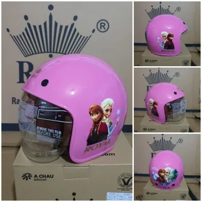 MŨ BẢO HIỂM KÍNH ÂM CHÍNH HÃNG ROAYAL M139KID( DÀNH CHO TRẺ EM TỪ 3 ĐẾN 15 TUỔI CÓ VÒNG ĐẦU 47 - 53CM)