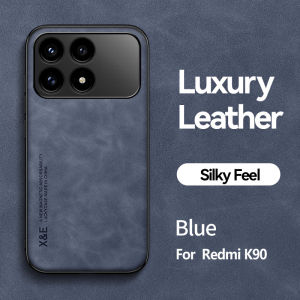 RedmiK90 Casing For Redmi K90 Pro Max Redmi K90 K90ProMax Phone Case Luxury Leather Casing Fashion Couple Style Shockproof Protective Back Cover