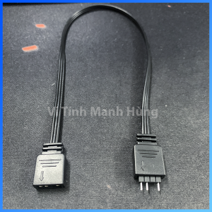 Dây nối dài Led ARGB 5V - 3 pin dài 30cm / 50cm / 1M màu Đen / Trắng.