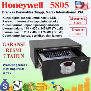 HONEYWELL 5805 Brankas Baja Laci Drawer Garansi Resmi Official Store