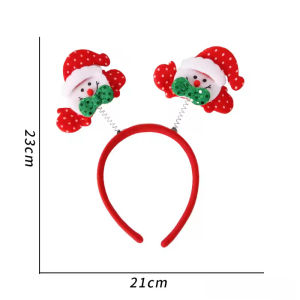 Christmas Cute Headband Santa Claus Christmas Tree Hair Band Xmas Holiday Party Decorations Adult Childrens Headband