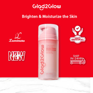 Glad2Glow Pomegranate Niacinamide Face Cream 100g - Brightening - Whitening - Hydrating Day Cream - Glow - Skincare