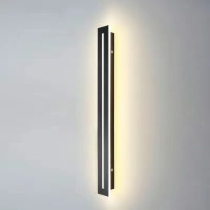 SXH Nordic-style long strip wall lamps creative and minimalist design suitable for living room background walls bedside areas and hallways featuring artistic and unique linear lighting