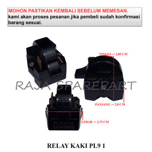 RKP1 RILAI KAKI KULKAS / RELAY KAKI PL9 1