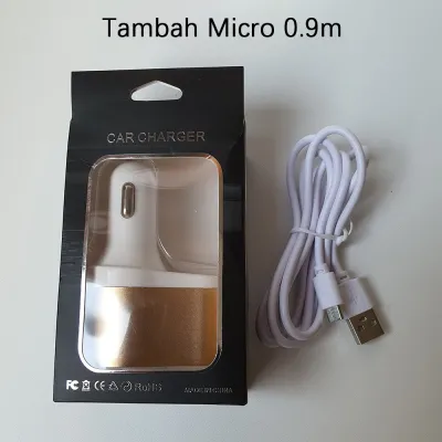 Dual USB Fast Charge Car Charger Splitter Cigarette Lighter Socket Car Adapter Accessories