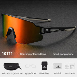 ROCKBROS Sports Sunglasses Photochromic Cycling Glasses Eyewear Polarized Bicycle Glasses Men Women Outdoor Sport MTB Road Bike Sunglasses