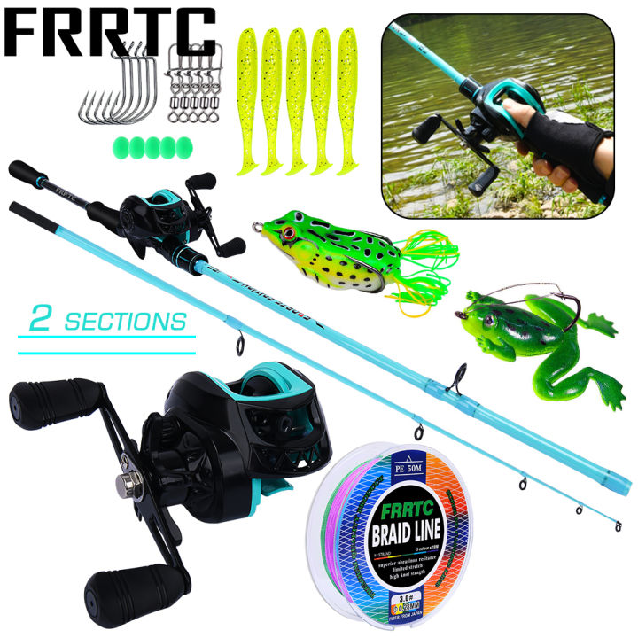 FRRTC Fishing Combo Fishing Rod and Reel Set Fishing Rod
