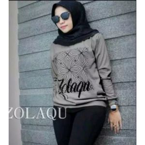 Atasan wanita terbaru kekinian kaos zolaqu // Kaos Zolaqu Terbaru