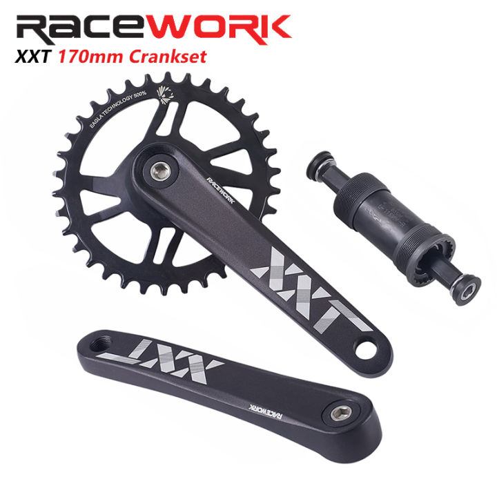 RACEWORK XXT 170mm Crankset 7-11 Speed MTB Crankset 36T