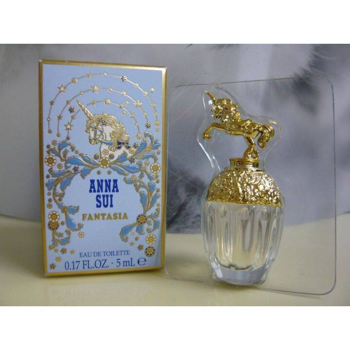 100% Original 5ML MINIATURE PERFUME ANNA SUI FANTASIA EDT | Lazada