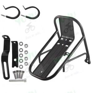 LOVE OURS26/27.5/29 Mountain Bike Alloy Front Rack Fork Rack Front Carrier Suitable For V-Brake&Disc Brakes