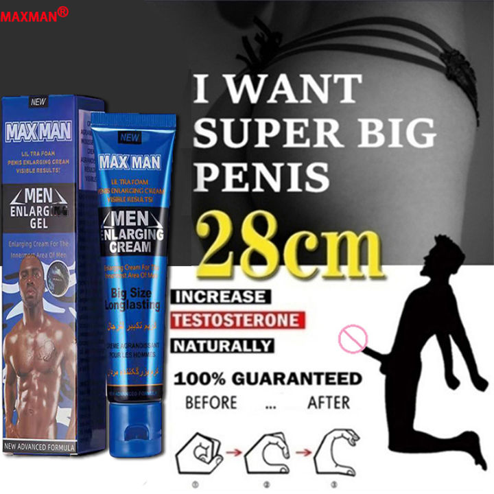 100 ORIGINAL MAX MEN Gel Health Care Enlarge Increase Thickening