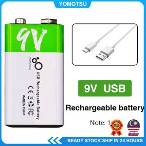 『Up to 10% off😯❗』SMARTOOOLS 1.5V Rechargeable Battery AA AAA 9V USB Type-C Lithium Fast & Quick Charge Battery With Data Cable 可充电电池