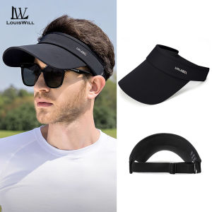 LouisWill Men Women Sun Cap Beach Hat Sun-proof Hat Casual Sun Hats Portable Sun Cap Large Brim Cap Sun Protection Cap UV Protection Hats for Summer Outdoor Travel