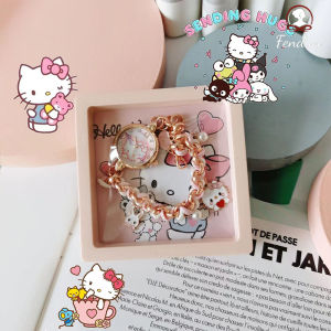 Jam Tangan Kartun Sanrio Kulomi Gadis Lucu Mahasiswa Gantungan Gelang Jam Tangan Anak