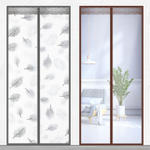 Magnetic heat insulation door curtain mosquito-proof and silent. For air conditioning heating room family kitchen
