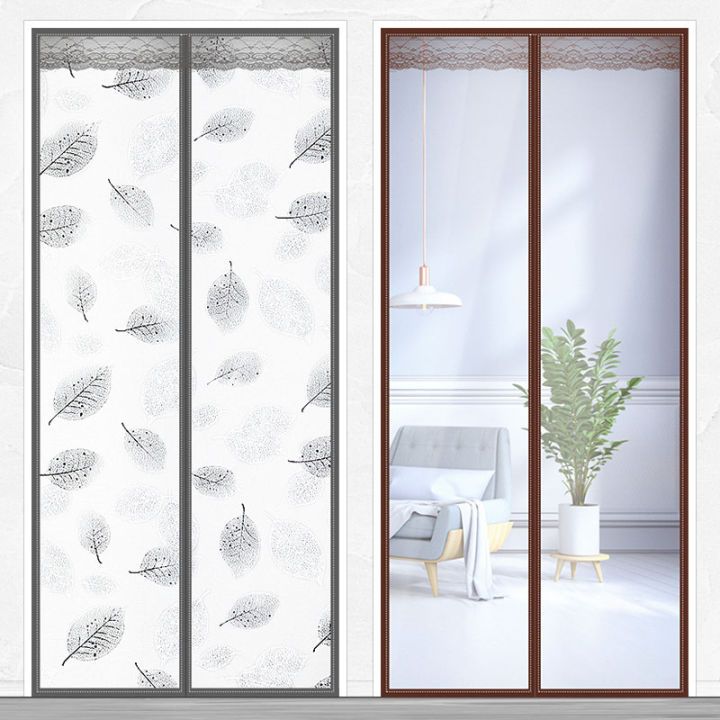 Magnetic heat insulation door curtain, mosquito-proof and silent. For ...