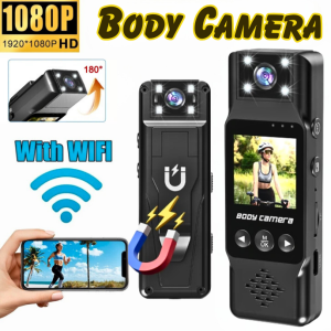 BERGARANSI JOZUZE L11 Camera Body Cam mini WiFi pengintai Full HD 1080P 1000mAh Kamera Tersembunyi