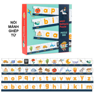 Đồ chơi giáo dục nhận thức sớm montessori Ghép hình mảnh ghép theo chủ đề