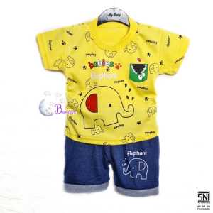 BOBOBAM BAJU BAYI LAKI LAKI SETELAN ANAK COWO LUCU STELAN COWOK 6 12 BULAN KEREN TRENDY KEKINIAN GAJAH