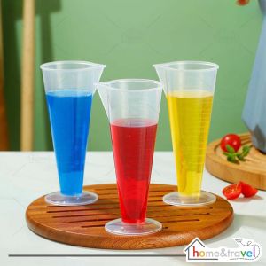 𝗛𝗢𝗩𝗘𝗟𝗦𝗛𝗢𝗣 Gelas Ukur Takar Kerucut Kapasitas 100ml Plastik Takaran Cup Jenis V