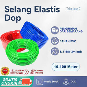 SELANG AIR 10-100 METER ELASTIS/SELANG AIR 1/2 5/8 3/4 INCH /SELANG AIR TAMAN PERKEBUNAN MURAH COD