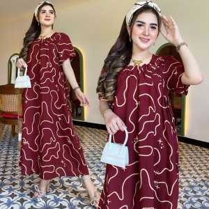 Daster Twill Busui Rampel Jumbo Daster Murah Kekinian Bisa COD BERKAH STORE