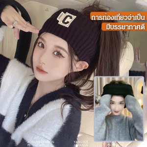 Geegobuy ที่คาดผมตัวอักษรที่คาดผมล้างหน้าสำหรับผู้หญิงขนสัตว์ถักที่คาดผมปีกกว้างที่คาดผมที่คาดผมกีฬา