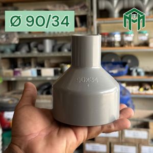 Nối rút nối giảm ống nhựa PVC phi 90/27 90/34 90/42 90/49 90/60 114/60 114/90 hiệu Bình Minh (BM)