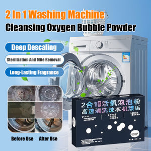 Bubble Powder Powerful Stain Remover Washer Tank Cleaner Pipe Unclogging Oxygen Dissolving Cleaner